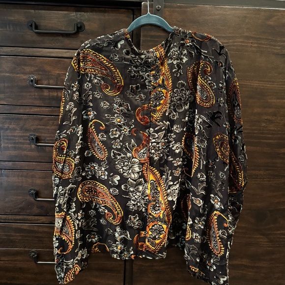 Umgee Velvet Burnout Kimono - Picture 5 of 5